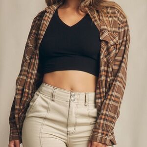 RSQ Oversized flannel